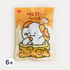 KEMY 鄰居家胖胖21起司風味酥脆捲, 80g, 6包