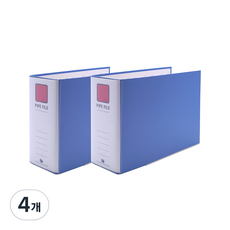 Heemang 2孔管式活頁夾 A4 9X8 海軍藍 Br4987E, 天空藍, 4個