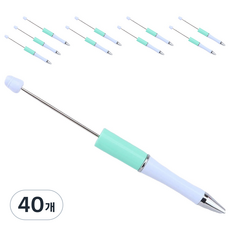 탑피아 DIY 꾸미기 볼펜 1.0mm, TYPE92, 40개