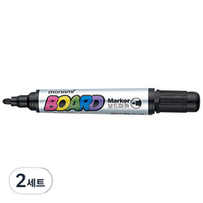 monAmi 白板筆-B, 黑色的, 24個