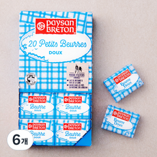 페이장브르통 빼띠 버터, 200g, 6개