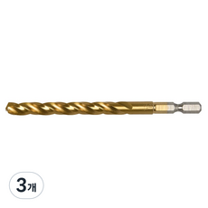 EX-POWER 六角高速鋼鑽頭 M 8 EHH-80, 3個