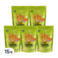 Badasori 黃太魚零食 原味, 15g, 15包