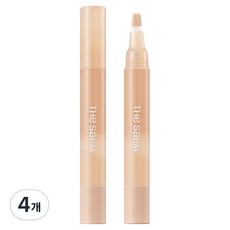 더샘 커버 퍼펙션 펜 컨실러 4ml, 내추럴베이지, 4개