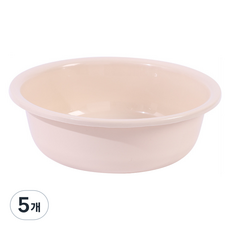 반디돌 휴대용 양동이, BW-238 빅사이즈 베이지, 5개
