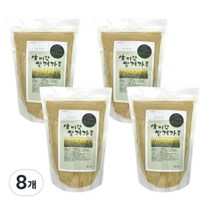 삼정농산 쌀겨 생미강, 600g, 8개