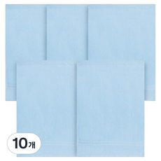 송월타월 심플 컬러 핸드타올 40g 30수 면사 28 x 40 cm, 하늘, 10개