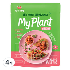 동원참치 마이 플랜트 불닭마요, 100g, 4개