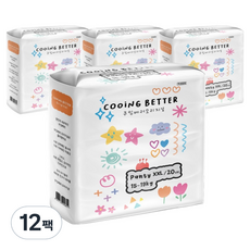 韓國 COOiNG Better Original 褲型紙尿褲, 加大款(2XL), 240張