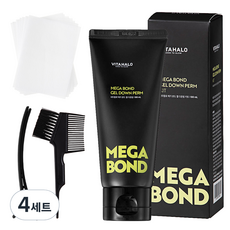 비타할로 메가 본드 젤 다운펌 키트 100ml, 4세트