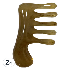 도이뮤 헤어 괄사 마사지기 02, 2개