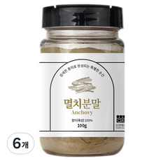 신선약초 멸치분말, 6개, 100g