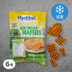 마이디벨 미니 포테이토 와플 (냉동), 750g, 6개
