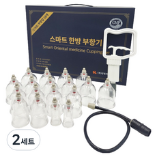 성림전자의료기 신제품 스마트 한방 부항컵 18p 세트, 2세트