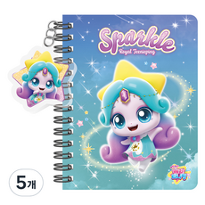 STUDIO EIGHT 迷你寶寶第5季配件筆記本, 晶亮萌可, 5個