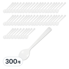 개별포장 숟가락, 1개입, 300개