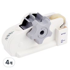 MoTEX 迷你膠帶臺, 白色, 4個