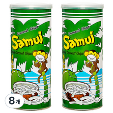 Samui椰子片罐裝, 150g, 8個