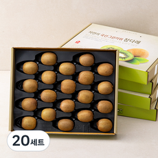 참다래 키위 87g 내외 x 20개입 선물세트, 20세트