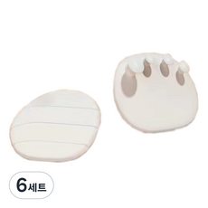 姿勢調整足弓訓練器 白色 2入組, 6組