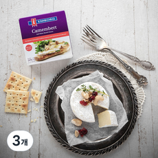 유렌홀트 엠보그 까망베르 치즈, 125g, 1개입, 3개