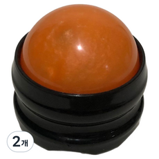 Clonine 簡約滾珠按摩球, 2個, 橘色