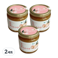 복숭아잼 280g x 3p 선물세트, 840g, 2세트