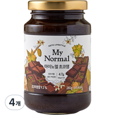 마이노멀 초코잼, 280g, 4개