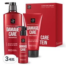 mise en scene 魅尚萱 損傷護理紅色蛋白洗髮精 680ml+護髮素 330ml+護髮精華 140ml組, 3組