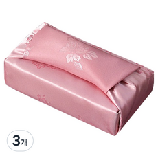 TONG SHOP 雙面緞 單層包袱巾 80cm No 1004, 單一顏色, 3個