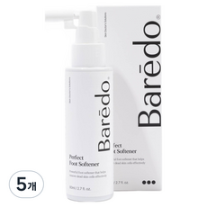 바레도 풋소프트너, 1개입, 5개, 80ml