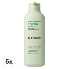 Dr.FORHAIR Phytotherapy 弱酸性洗髮精, 500ml, 6瓶