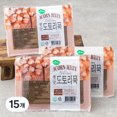 맑은물에 옛맛 도토리묵, 300g, 1개입, 15개