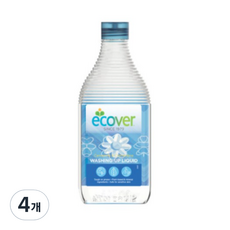 ecover 親膚洗碗精 洋甘菊柑橘香, 450ml, 4個