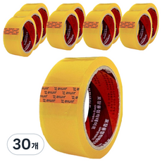 신일 고래공원 가성비 맞춤형 박스테이프 40mm x 50m, 투명, 30개