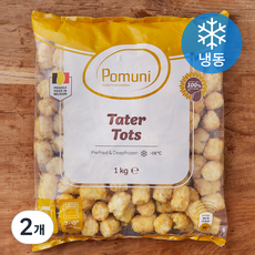 포뮤니 테이터 토츠 감자튀김 (냉동), 1kg, 2개