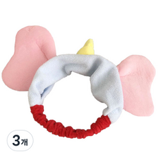 Einstore 可愛的 Jumbo 嬰兒大象洗臉帶, 3個, 藍色