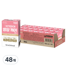 그린비아 영양케어 미니 구수한맛, 48개, 150ml