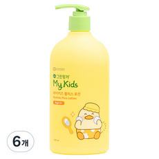 그린핑거 푸아 에디션 마이키즈 플러스 고보습 로션, 6개, 500ml