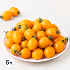 해맑은 들녘 황금방울토마토, 6팩, 1kg