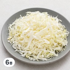 양배추 채 샐러드, 300g, 6봉