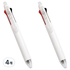 Weltium 可擦式三色原子筆 0.5mm, 白色, 4個