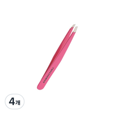 TWEEZERMAN 斜頭鑷子 藍色紫丁香 鑷子, 4個, 粉色