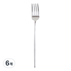 마리포사 디너포크, 실버, 6개