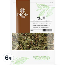 국산 인진쑥 차, 300g, 6개