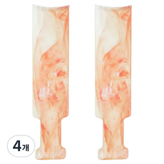 DeepTalk 染髮挑染梳 染色 褪色 染髮板 DT0964, 4個, 橘色