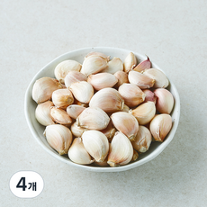 국내산 쪽마늘, 4개, 500g