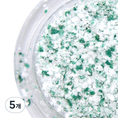 젤로젤로 플러피테라조 네일 글리터, GL070, 5개