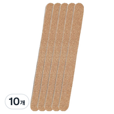 Toolif 180號 環保美甲銼刀, 10個, 木質