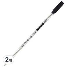 크로스 볼펜 리필심 미디움 8513, 블랙, 2개